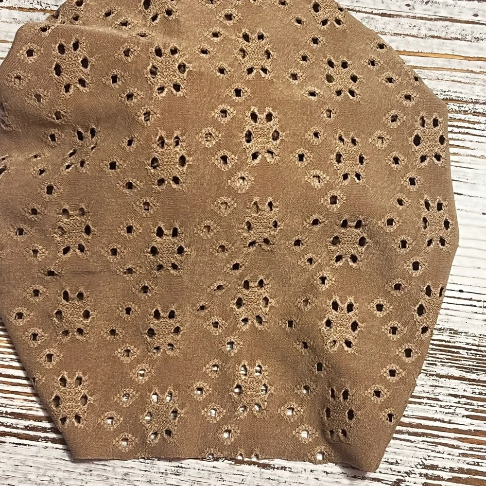 Kids Eyelet Puff Flower Turban for kids